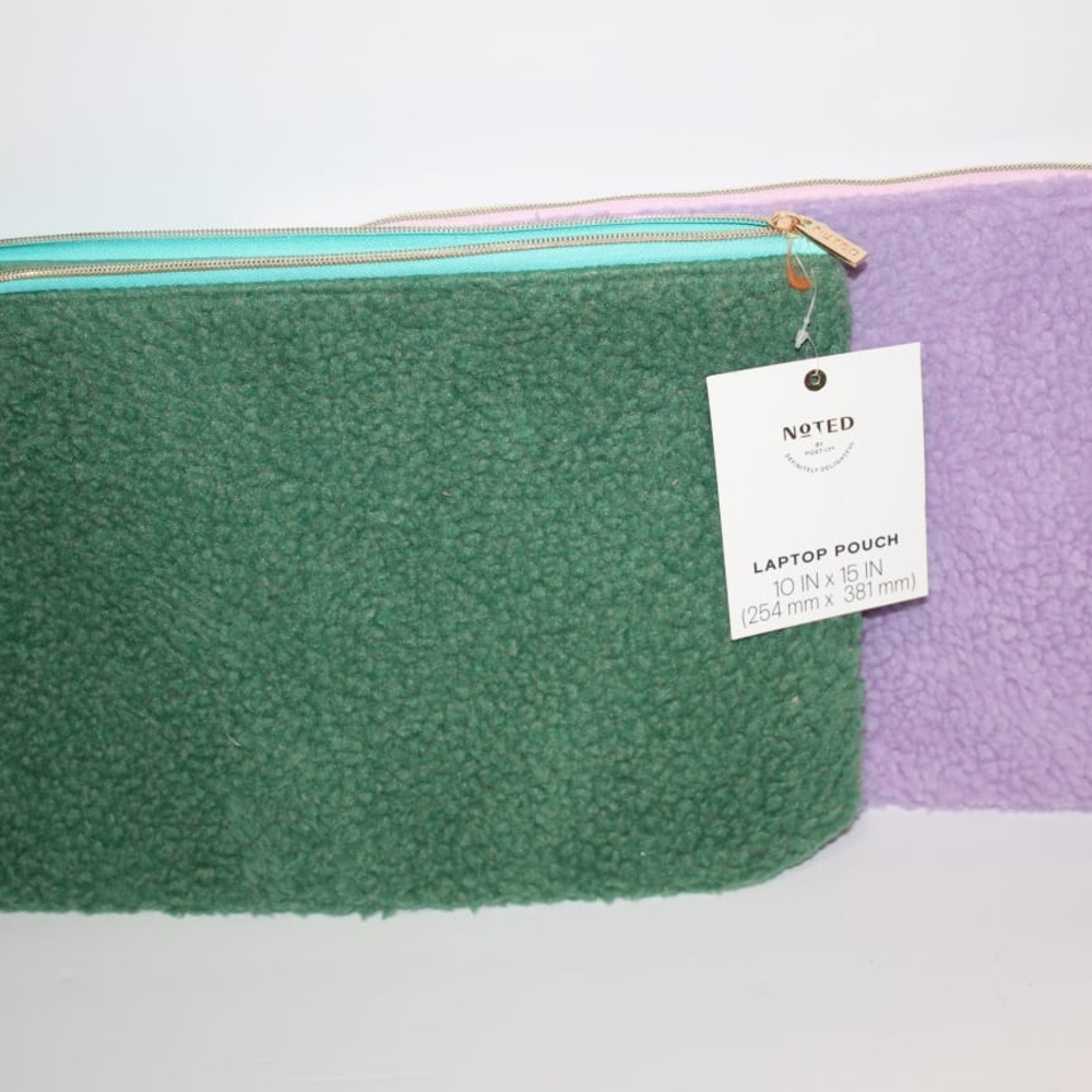 Green  Or Purple Laptop Bag